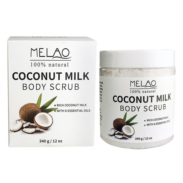 Leche de Coco Aceite Esencial Exfoliante Corporal Rostro Espinillas Sal Marina Natur