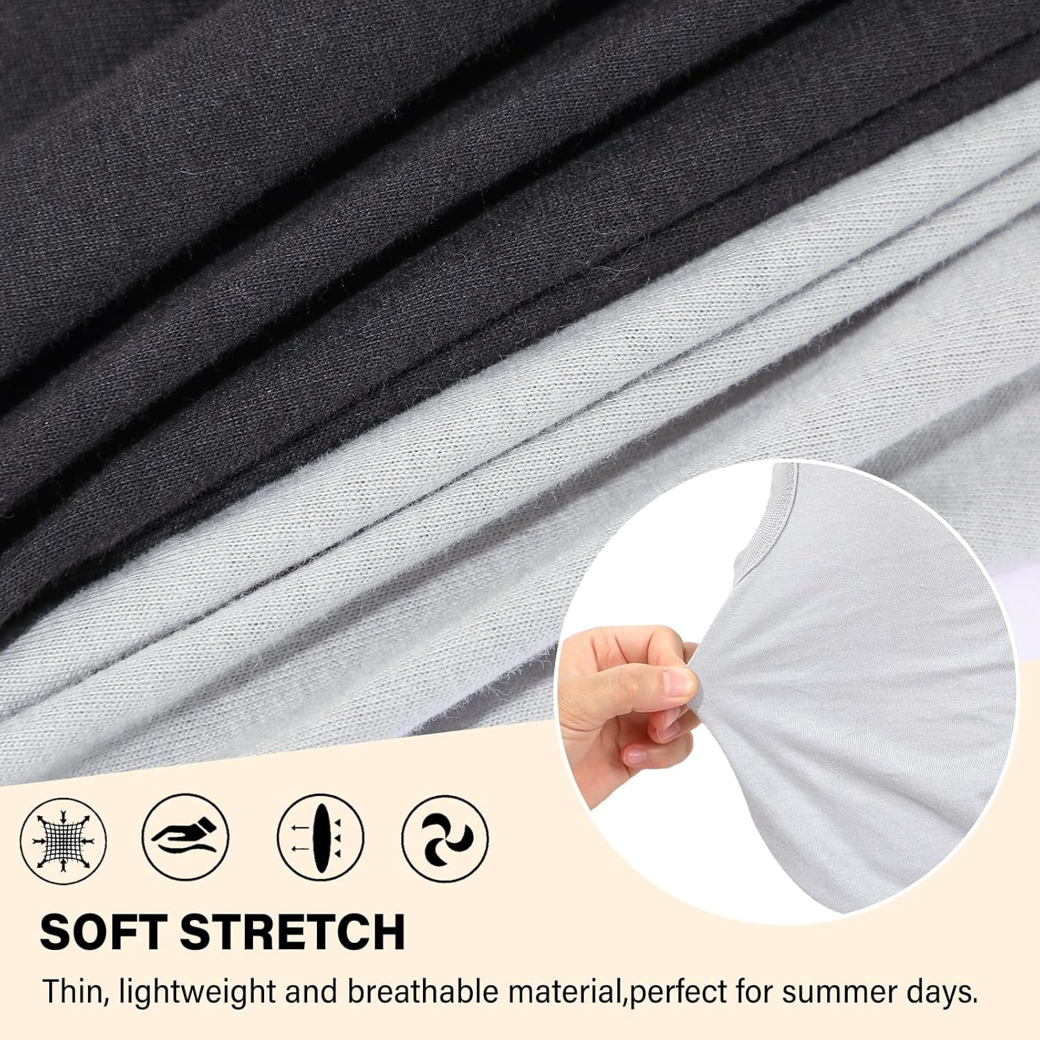 2-Pack Dog Shirts Summer Dog Clothes for Small Medium Dogs Boy, Teacup, Chihuahua, Yorkie, Pug and Cats, Solid Color Pet Tshirts Puppy Clothes, XXS, Black+ Grey