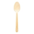 thumbnail image 2 of Natural Wood Spoon - 6 1/2" x 1 1/2" x 3/4" - 500 count box, 2 of 3