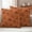 Burnt Orange, variant on Western Cowboys Outdoor Waterproof Pillow Covers, Vintage Farmhouse Cow Nature Scenery Decorative Square Throw Pillowcase Sofa Cushion Sham for Patio/Couch/Chair, 18"x18" 2 Pack