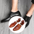 thumbnail image 4 of Hormas de madera para zapatos: plantillas de pino ajustables para evitar deformaciones y arrugas, talla 39-40, marrón oscuro, 4 of 8