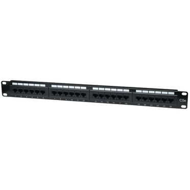 Intellinet Network Solutions® Cat-6 Utp Patch Panel, 48 Port, 2u ...