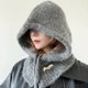 thumbnail image 2 of Guardurnaity Máscara de invierno de forro polar a prueba de viento, cuello multifuncional, tela suave, cómodo, adecuada para deportes, ciclismo, Sombreros beige Talla única, 2 of 6