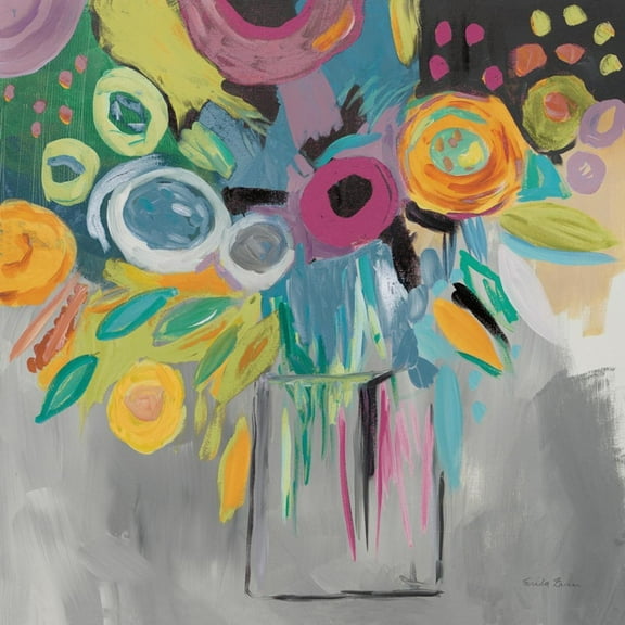 Art.com Burst of Magic Autumn Art Print by Farida Zaman, 24" x 24"