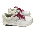 thumbnail image 3 of New Balance MW813WT 813 Mens 8.5 White Leather Walking Shoes Size, 3 of 6