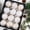 White Gold, variant on Christmas Decorations,Classic Festive Brown Holiday Ornament Elegant Indoor Hanging Spheres Decorative Piece 12pcs,Fun Christmas Ornaments White Gold ,3inch