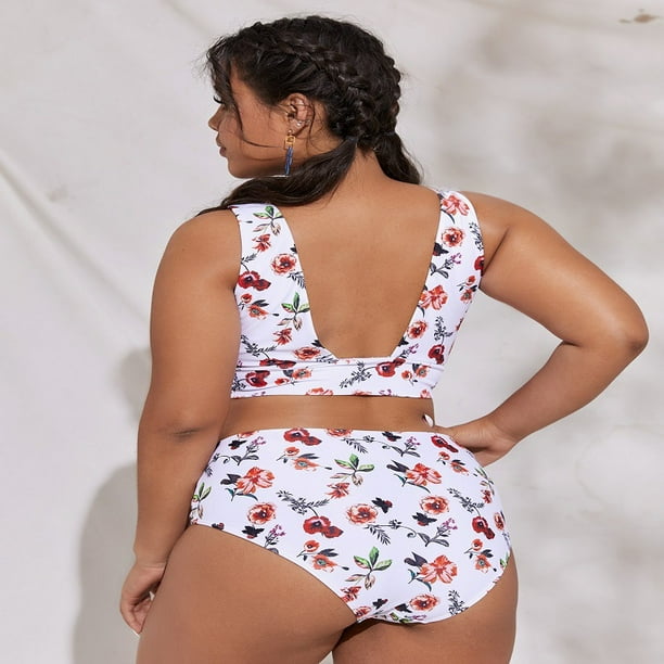 Plus size halter neck swimsuit sale