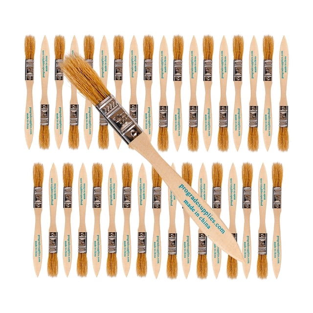 Pincel para Pintura Profesional 36 unidades 1/2 pulgada Marrón Claro