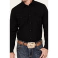 thumbnail image 3 of Cody James Men's Wooly Mammoth Solid Long Sleeve Snap Western Shirt - CJHO22W11-BLK Medium, 3 of 4