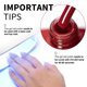 thumbnail image 4 of Esmalte de uñas en gel CANNI Red High Gloss Soak Off UV 15 ml, 4 of 6