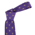 thumbnail image 4 of Fleur De Lis Classic and Traditional Tie for Men, 4 of 7