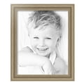 thumbnail image 2 of ArtToFrames 16" x 20" Silver Ridged Picture Frame, 16x20 inch Silver MDF Poster Frame (WOM-4445), 4 Pack, 2 of 6