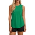 thumbnail image 2 of Hilenly Workout Tank Tops Woman UPF 50+ Sleeveless Gym Running Shirts Quick Dry Loose Fit Athletic Yoga Top, 2 of 9