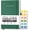 Dark green, variant on Undated Appointment Book, Hourly, Daily, 52 Weekly & 12 Monthly Planner, 6 AM - 8 PM, Medium Size (5.7" x 8.3"), Leather Hardcover, 12 Self-adhesive Monthly Tabs (Light Green)