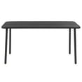 thumbnail image 4 of vidaXL 5 Piece Garden Dining Set Steel Dark Grey, 4 of 9