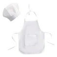 thumbnail image 1 of Disfraz Blanco para Bebés Zulema Sombrero de Delantal de Chef, 1 of 8