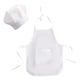 thumbnail image 1 of 2 piezas de delantal de chef para bebés y niños recién nacidos, accesorio de fotografía elegante, gorro y delantal. Chico grande, 1 of 9