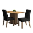 thumbnail image 1 of Juego de Comedor Mesa y 2 Sillas Madesa Oxford Manu MN, 1 of 9