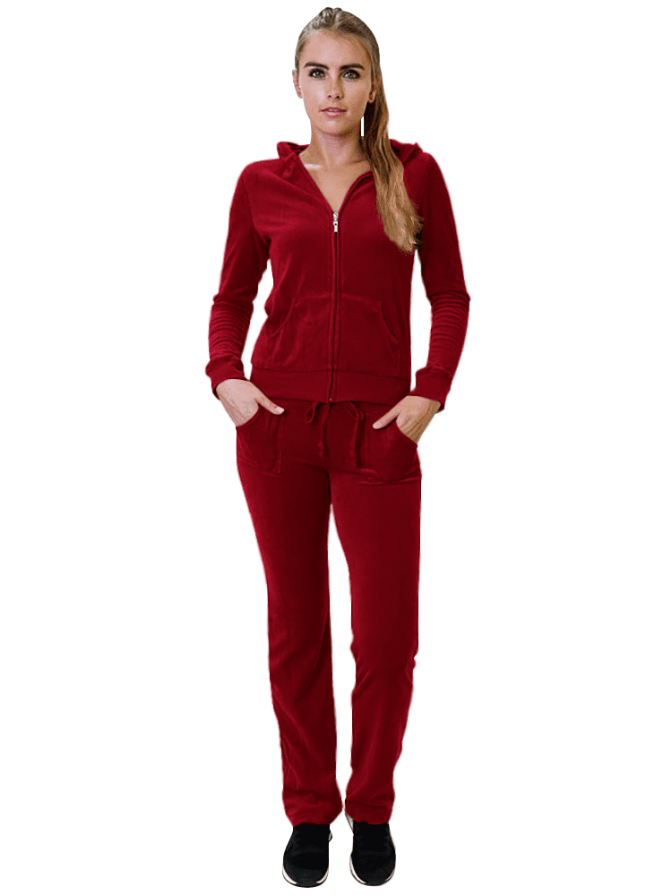 womens velour sweat suits