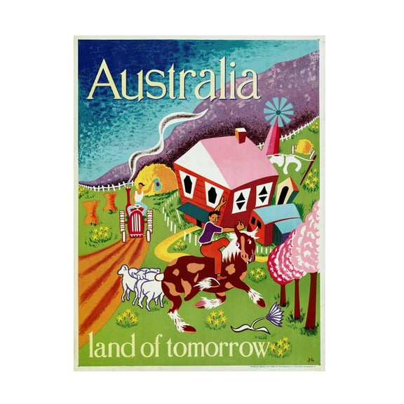 Trademark Fine Art 'Travel 254' Canvas Art by Vintage Lavoie