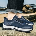thumbnail image 2 of Sneakers for Men Comfortable Wide Toe Walking Shoes Lightweight La𝖼e Up Mesh Tennis Shoes Fashion S𝗅ip On Athlet𝗂c Shoes Breathable Non-S𝗅ip Running Shoes, 2 of 9