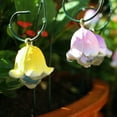 thumbnail image 5 of 9pcs Lily of The Valley Garden Stake Decor, 7” Decorative Lily Bulb Flower Stakes Yard Art Ornaments Outdoor Lawn Pathway Decor, 5 of 7