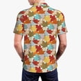 thumbnail image 5 of Rocae Fall Maple Leaves for Men's Short Sleeve Polo Shirt, Quick Drying Performance Moisture Wicking Sports Men's Golf Shirt Medium, 5 of 9