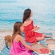 thumbnail image 4 of Toalla de playa turca de poliéster con borla, 4 of 6
