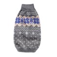thumbnail image 1 of Methold Ropa para perros, sudor para mascotas, suministros para mascotas, chaleco transpirable para cachorros, otoño e invierno, sin hebilla, ropa de Ropa para mascotas Gris METRO Methold PT003803-11B, 1 of 6