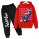 thumbnail image 3 of Conjunto de sudadera y pantalones con estampado de Mbappé para niños, primavera y otoño, conjunto de ropa deportiva de 2 piezas para niños y niñas, ropa para niños, 3 of 5