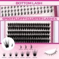 thumbnail image 3 of Kit de extensiones de pestañas postizas YIDUO DIY Lash Clusters, 498 unidades, 3 of 9