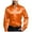Orange, variant on Bcfgryg Mens Casual Fashion Bright Face Solid Color Lapel Long Sleeve Shirt Men's Casual Shirts