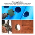 thumbnail image 5 of Uxcell Bi-Metal Hole Saw High Speed Steel Hole Cutter for Cutting Metal Wood 5-29/32", 5 of 5