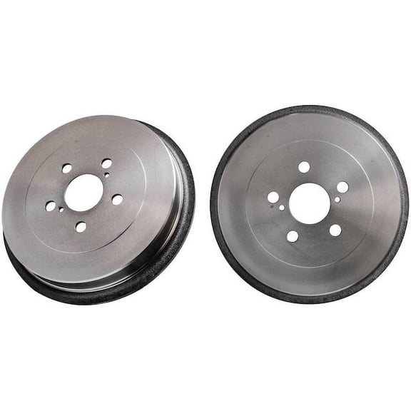 Rear Brake Drum Set - Compatible with 2009 - 2019 Toyota Corolla 2010 2011 2012 2013 2014 2015 2016 2017 2018