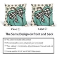 thumbnail image 2 of Fall Polka Dot Pumpkin Pillow Covers 18X18 Inch Autumn Harvest Thanksgiving Pillow Cases Green Seasonal Square Throw Pillows Set of 2 Farmhouse Home Decor for Sofa Couch Bedroom Porch Outdoor, 2 of 4