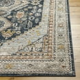 thumbnail image 3 of Livabliss Area Rugs for Living Room, 2x3 Beckham Traditional Charcoal Rug, Bedroom Dining Room Home Decor Stain Resistant Carpet (2' x 2'11"), 3 of 6