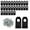 30 Black, variant on Single Hole Endurance Blade for Mower,Robotic Lawnmower Mowing Robot Accessories 30 Black