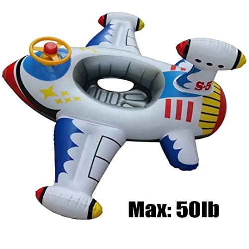 Flotadores Infantes para Piscina, Flotador de Avión Inflable para Niño OLLULL OLLULL