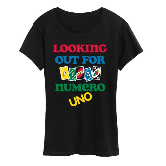 Uno - Looking Out for Numero Uno - Women's Short Sleeve Graphic T-Shirt