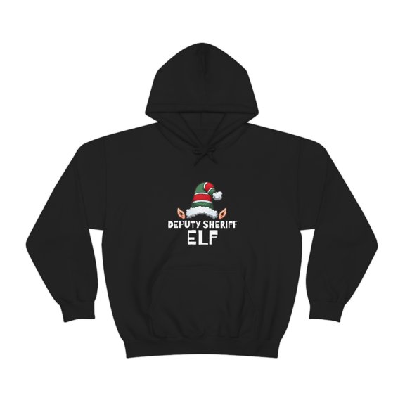 Deputy Sheriff Elf Christmas Holidays Xmas Elves