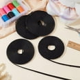 thumbnail image 3 of 2 Pairs Mini Sew On Hook and Loop Tape Sewing Type Without Adhesive 32.8Ft x 0.2Inch Black Tiny Fastening Nylon Fabric Tape Micro Extremely Thin and Soft Hook and Loop Fasteners for DIY, 3 of 8