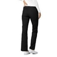 thumbnail image 2 of Adar Universal Scrubs For Women - Drawstring Straight Leg Scrub Pants - 510 - Black - XS, 2 of 7