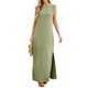 thumbnail image 1 of WILLBEST Vestidos de Mujer Vestido Largo Informal de Verano para Mujer Estilos de Verano Vestidos Largos Básicos sin Mangas con Abertura y Bolsillos Mediana​​, 1 of 3