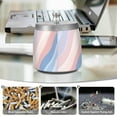 thumbnail image 6 of Yayeee Ashtray with Lid for Cigarette Smokeless Stainless Steel Home Ash Holder, Abstract Blue, 6 of 7