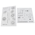 thumbnail image 2 of Sellos Transparentes, Juego Transparente Práctico Y Práctico Para Hacer Tarjetas De Bricolaje Para Decoración De álbumes De Fotos ANGGREK Clear Stamp, 2 of 8