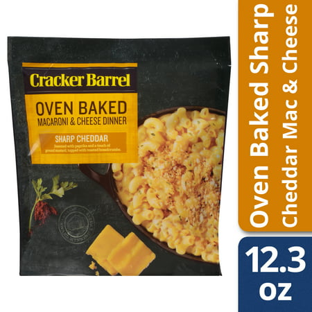 Cracker Barrel Oven Baked Sharp Cheddar Macaroni and Cheese Dinner, 12.3 oz