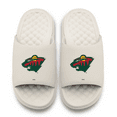 thumbnail image 2 of Unisex ISlide Cream Minnesota Wild Primary Motive Slide Sandals, 2 of 5