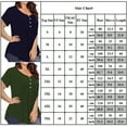 thumbnail image 2 of Women‘s Summer Gradient Short Sleeve Shirts Leopard Floral Plus Size Blouse Loose Casual Tops, 2 of 3