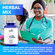 21-in-1 Liver Support Supplement, Liver Cleanse Detox & Repair for Digestion & Immunity - 120 Capsules