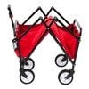 thumbnail image 3 of Seina 6-cu ft Poly Folding Cart - Red, 3 of 4
